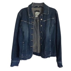 LIVE A LITTLE denim jean jacket